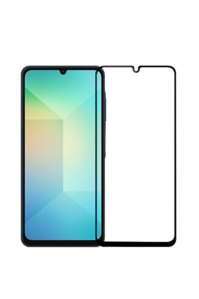 Powerfox واقي شاشة متوافق مع سامسونج A06 (زجاج حقيقي) يغطي الشاشة بالكامل وحس...