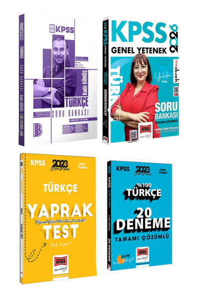 Yargı Yayınları 2026 KPSS Benim Hocam Yayınları Türkçe Soru Bankası+ Yelda Ün...