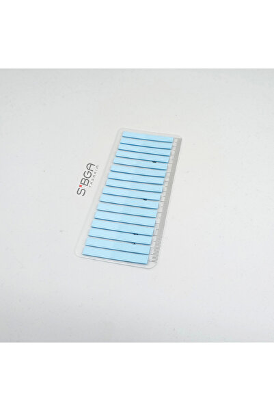 sibga tasarım Light Blue Thin Strip 320 Sheets Transparent Color Postit Post-It Post It. Bookmark Bookmark Postit