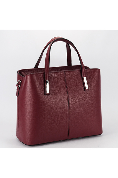SOFILINE Large burgundy bag made of genuine leather 8922 M6