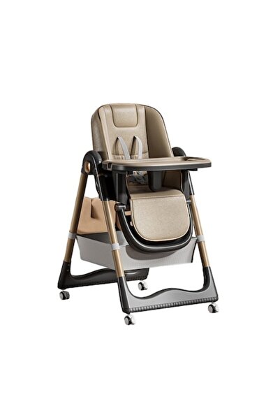 FONIX Comando Kids Multifunctional Baby & Toddler High Chair, 2 Trays, Removable Cover, 5-Point Harness, C
