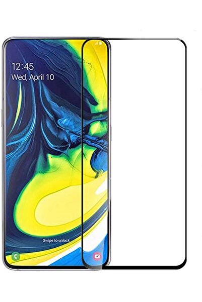 Generic Tempered Glass Full Screen Protector For Samsung Galaxy A80, Anti-fall Anti-fingerprint, Light And S