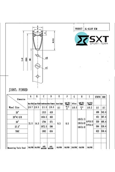 NOVATEC Janta SXT S40 28(622) - 40mm 32H Alb