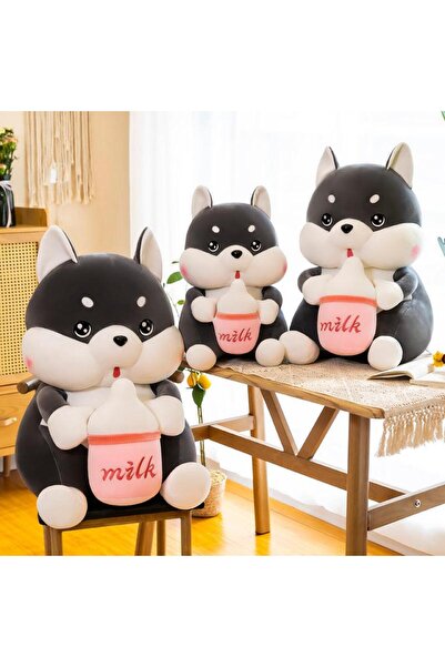 SR Süper Yumuşak Peluş Biberonlu Bebek Köpek