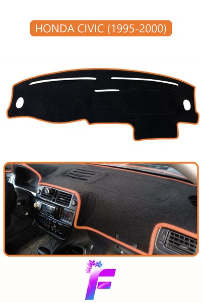 e-biz Honda Civic (1995-2000) Compatible Torpedo Cover |   Anti-Reflection | ...