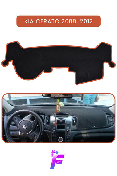 Generic Brand Kia Cerato (2008-2012) Torpedo Protector |   Sun and Anti-Refle...