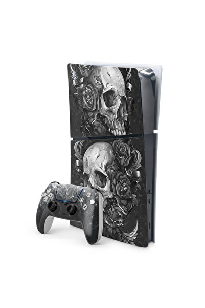 ACME LABS Skin Sticker PlayStation 5 Gaming Console Cover Wrap- Skulls