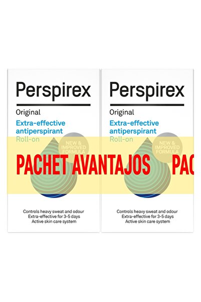 Perspirex Roll-on antiperspirant Original, Roll-On, 2 x 20 ml