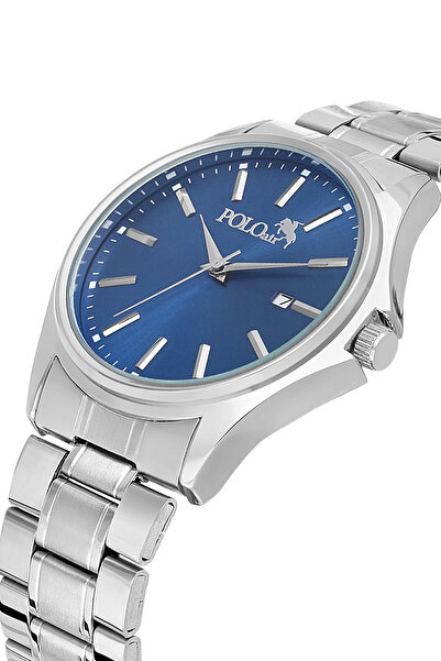 Polo Air Takvimli Erkek Kol Saati Lacivert Gümüş Renk PL-7040E2x