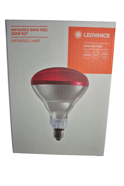Cosar LEDVANCE INFRARED ISITICI LAMBA 250 WATT ANA KUCAĞI ISITICI KAFES ISITICI