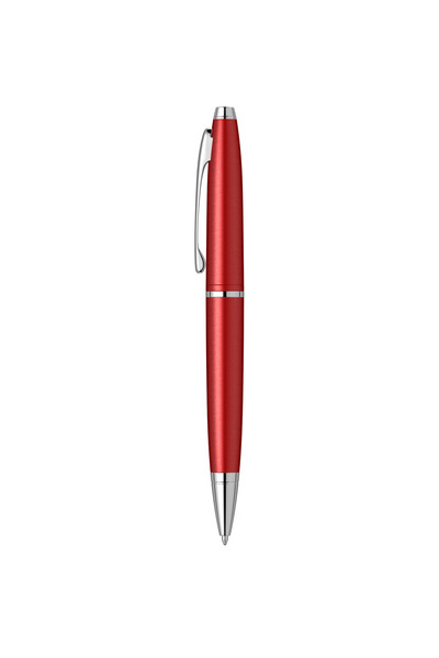 Cross Calais Matte Metallic Crimson Metallic ballpoint pen, twist mechanism, matte red