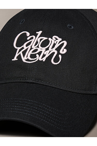 Calvin Klein Uv Cotton Twill Embroidered Logo Cap