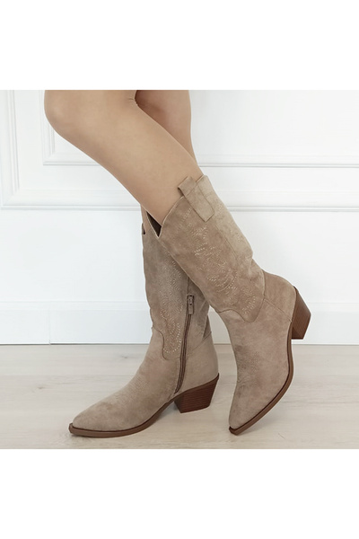 SOFILINE Ghete maro deschis cu broderie 7697A 115