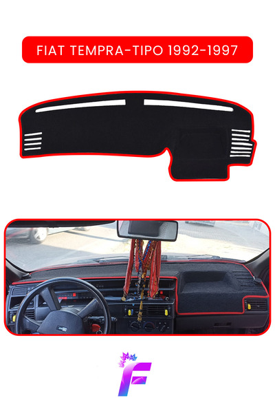 stiloto FIAT TEMPRA (1992-1997) Araca Özel Torpido Örtüsü | Ön Göğüs Kılıfı |...
