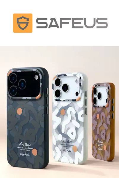 SAFEUS iPhone 17 Pro Grafitty Series Hard Magsafe Enabled Premium Case