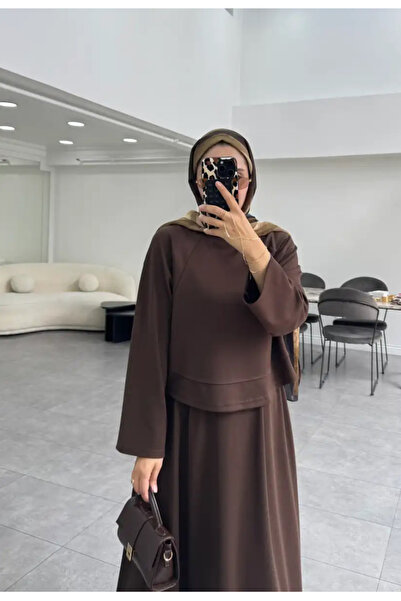 nizzell New Season Modal Fabric Suit with Double Skirt