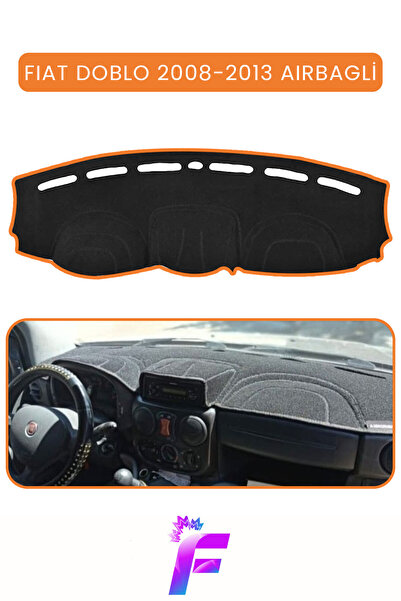 Generic Brand غطاء توربيدو متوافق مع FIAT DOBLO AIRBAGLI (2008-2013) |   سهول...