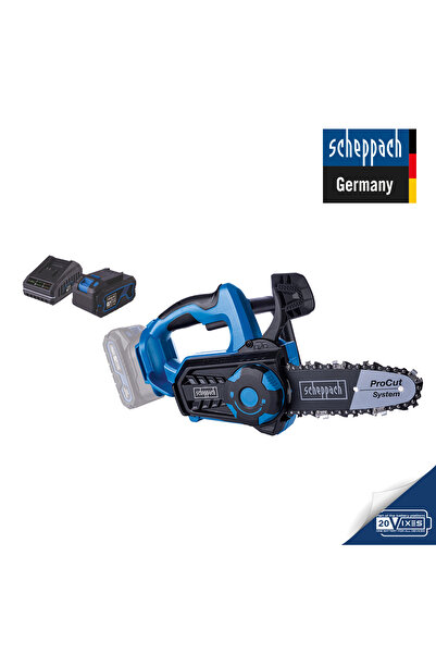 Scheppach BC-TCS200 1x4.0Ah Tek Akülü Ağaç Kesme Makinesi - 5910311400