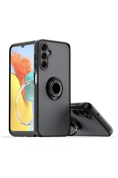 Apsuwa حافظة سامسونج جالاكسي A17 مونتريال مع حامل وحلقة وظهر ضبابي