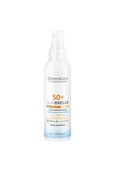 DERMEDIC بخاخ حليبي سنبريلا واقي للشمس SPF50 لكل انواع البشرة الحساسه من ديرم...