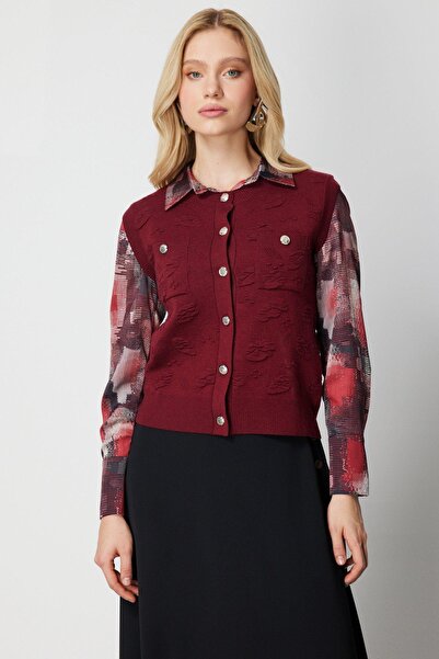 Onteks 66922 Vest with Pockets Zero Neckline Knitwear