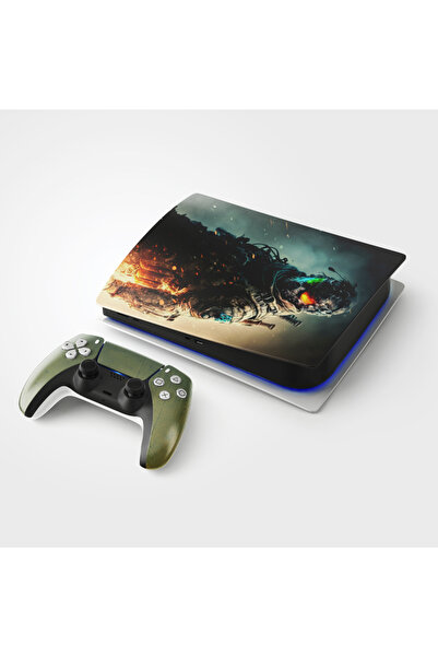 ACME LABS Skin Sticker PlayStation 5 Gaming Console Cover Wrap- Soldier