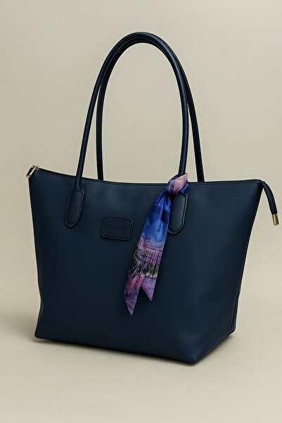 Nova Navy Blue Large Size Bag – Comfortable Carrying and Large Internal Volume