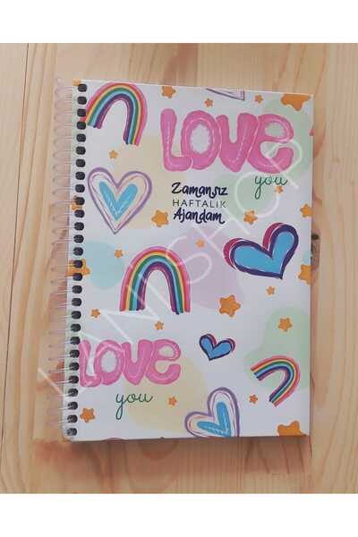 Lani Shop Süresiz Planlayıcı Ajanda - Yıllık Hedef, Proje, Kitap/Film Takibi ...