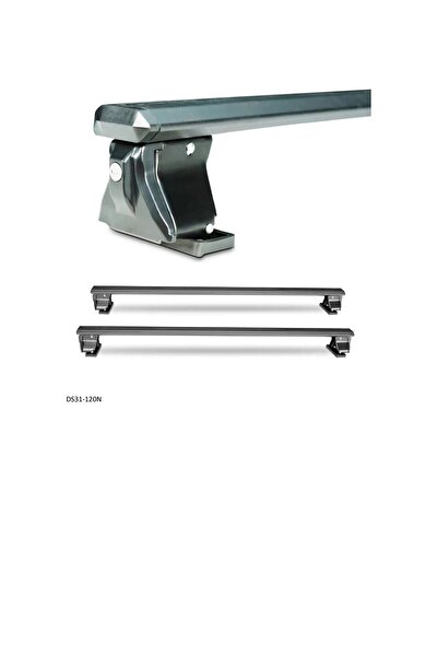 Trendy's Set bare transversale din aluminiu, negre 120 cm, DS31-120N