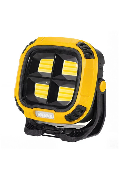 MR.SMART F.T.C مصباح عمل LED، مصباح تخييم محمول مع حامل ثلاثي القوائم، تصميم ...