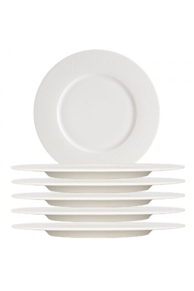 Bonna Set of 6 porcelain plates PATCH 28cm (PAT NEA 28DZ)