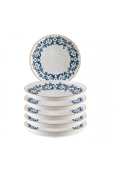Bonna Set of 6 Viento deep plates 25cm 1300ml porcelain