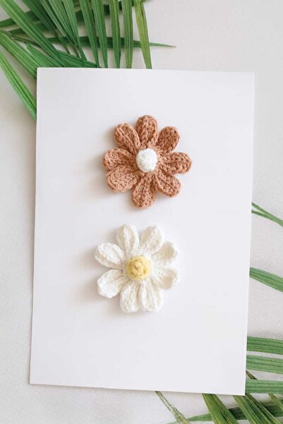 Hand Mother's Since 2024 Daisy Set Cotton Antiallergic Low Hair Baby Hair Cli...
