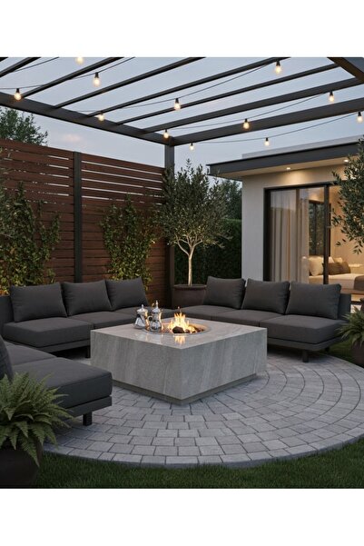 LAMST Modern marble alternative to a barbecue table