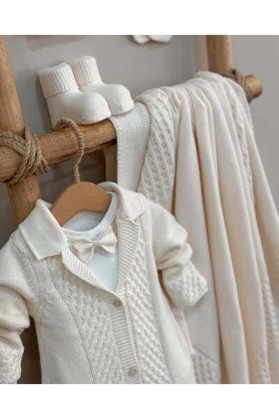 kidsense Nipperland Baby Boy Bow Tie 100% Cotton Set of 5 Hospital Release