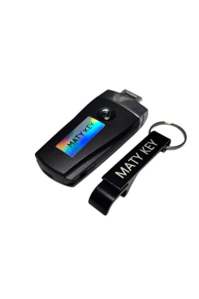 OEM Volkswagen Passat B7 2011-2015 Key Shell with 3 Buttons, HU66 Blade, Plastic + MATY KEY Keyring