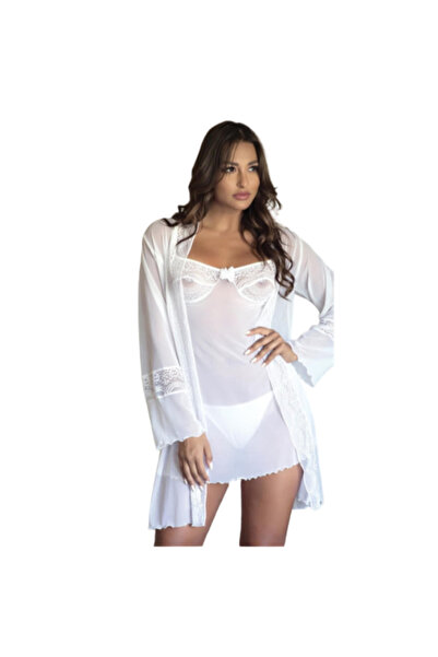 LASSO قميص نوم بالروب - LN 532