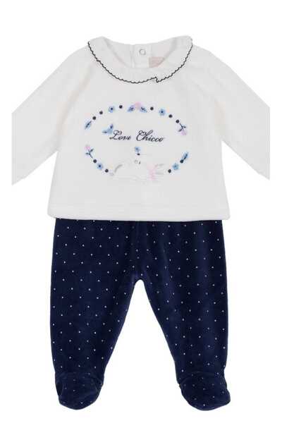 Chicco Fleece 2-piece sleepsuit