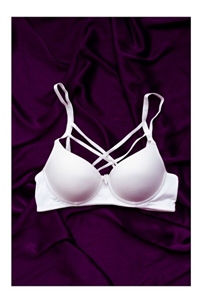 STORMED Extra Padded Cross Strap Detailed Push-Up Bra 510