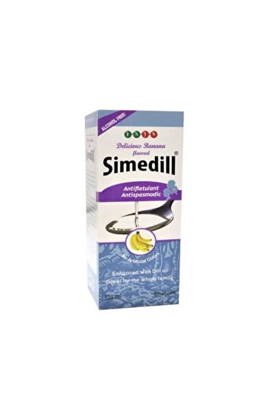 SAJA Pharmaceuticals SIMEDILL BANNANA FLAVOURED SYRUP 120ML
