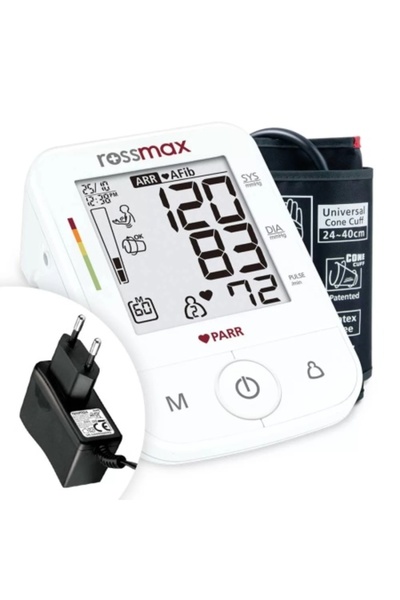 Rossmax X 5 - Automatic digital arm blood pressure monitor (adapter included)