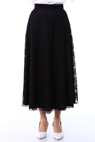 Asees Lace A-line Skirt