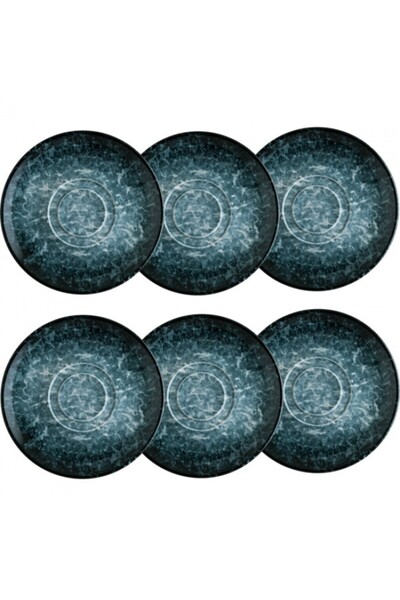 Bonna Set 6 farfurii suport portelan Sepia 19cm