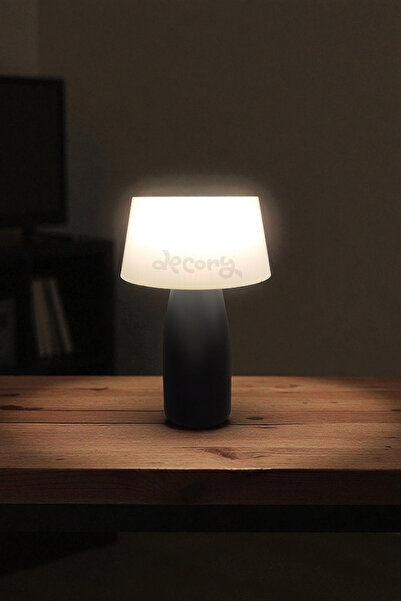 decory Urban Pinterest Style Cozy Lampshade Table Lamp, Stylish Simple Table Lamp (Bioplastic) E27