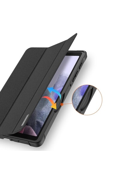 Velo Protective Case for Samsung Galaxy Tab A7 Lite, Domo, Precision Fit, Y445, Black Touch