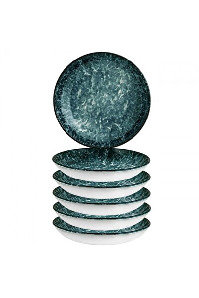 Bonna Set 6 farfurii supa portelan Sepia 20cm 500ml