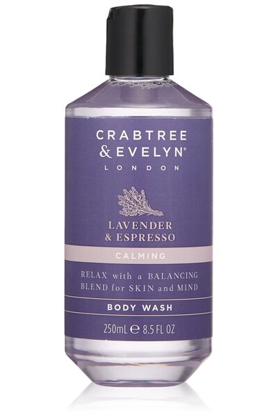 crabtree evelyn Crabtree & Evelyn, Lavender & Espresso, Calming, Body Wash, 250 ml