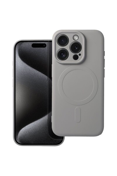 Velo Husă de protecție MagSafe pentru Apple iPhone 15 Pro, silicon premium Ma...