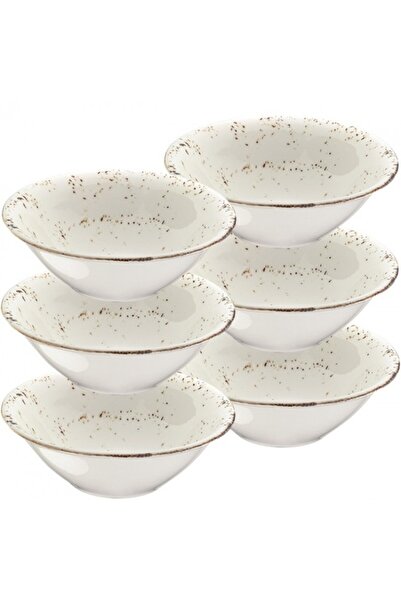 Bonna Set 6 boluri gourmet Grain portelan 20cm 900ml