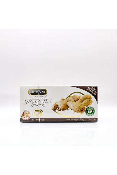 HEMANI شاي أخضر بالزنجبيل - 20 كيس شاي